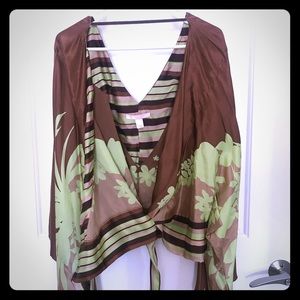 Victoria’s Secret OS Silk Kimono